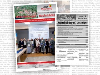Neue Ausgabe der Müncheberger Nachrichten und des Anzeigers ist da