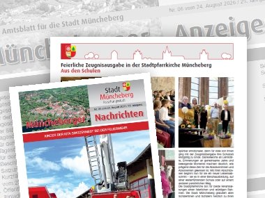 Neue Ausgabe der Müncheberger Nachrichten und des Anzeigers ist da